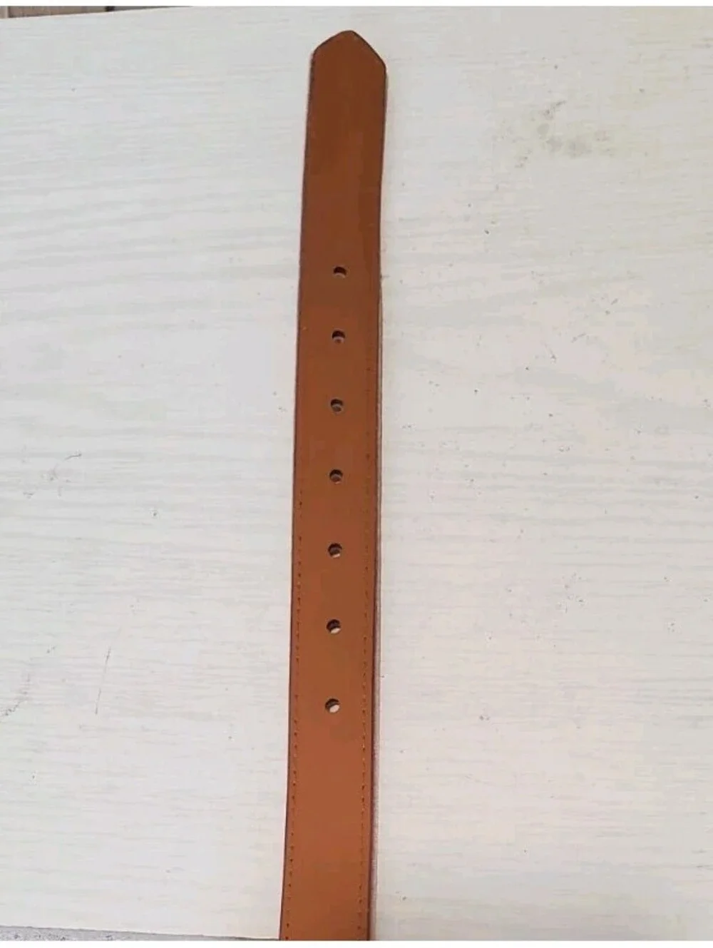 J. Crew Skinny Oval Buckle Suede Belt, Rusty Pink Color, Size Medium 41